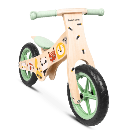 Balance Bike Bicicleta Sin Pedales De Madera Bici Madera Bebe