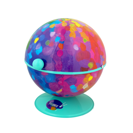 Sucrier Rond SWEETY Relaxdays – Boule à Sucre Inox Avec Couvercle & Poignée – Design Bistro Moderne