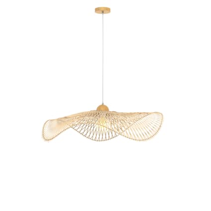 Pendelleuchte D75 cm aus Bambus mit weiem Kabel Jipi | Maisons du Monde