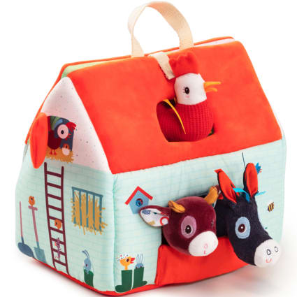 Peluche de actividades Mi primera granja Maisons du Monde