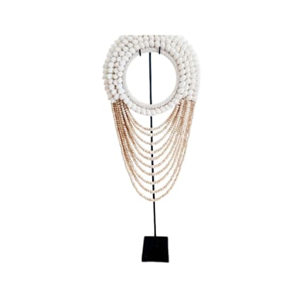 Collier en coquillage blanc - Ô perles des anges