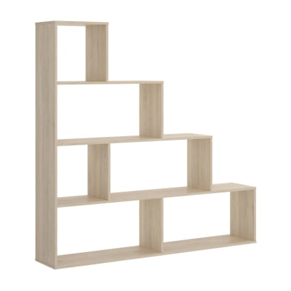 Scaffale destrutturato effetto legno e bianco - H180 cm | Maisons du Monde