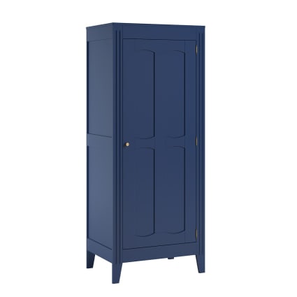 Armadio A Muro Con 2 Ante 80x40x80 Cm - Credenza In MDF, Colore Ciliegio, Con Serratura