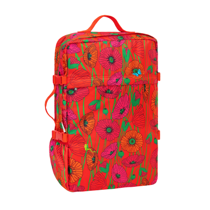 Zaino da cabina rosso poliestere 34 x 16 x 50 cm EXPLORER 24