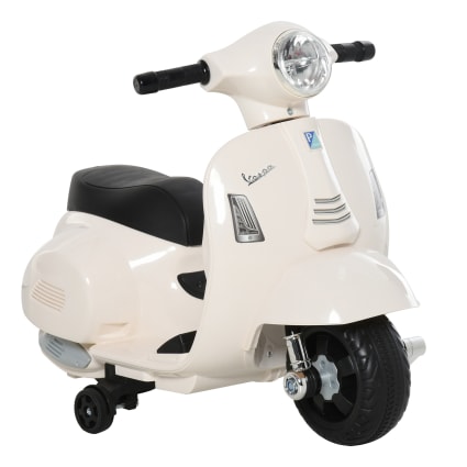 Moto per bambini vespa batteria 6v fari e clacson 18-36 mesi
