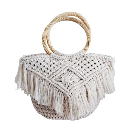 Borsa a rete in macramè | Consegna gratuita