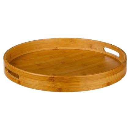 Plateau Rond En Bambou - 40cm - Maisons Du Monde