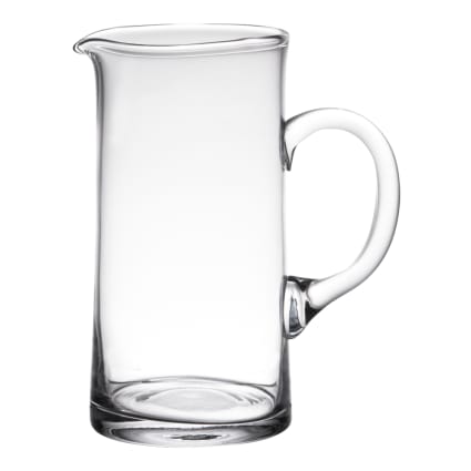 Pichet En Verre Borosilicate Secret De Gourmet 1,5 L – Design Droit Transparent, Lave-vaisselle Et Micro-ondes Safe