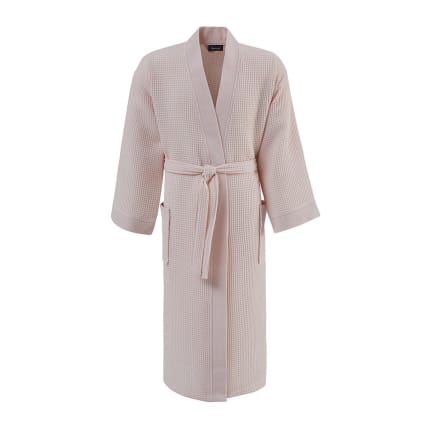 Peignoir En Coton Gaufré Pour Fille 6-15 Ans - Kimono à Carreaux, Doux Et Absorbant, Après Bain