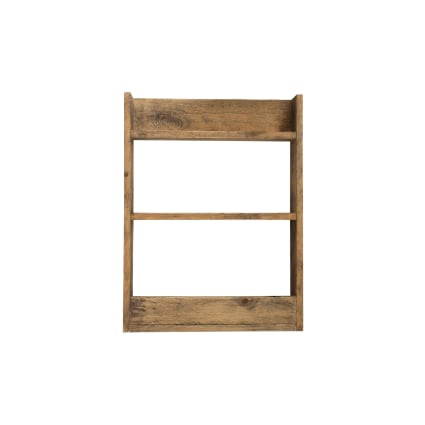 Etagère Murale Design Mild - L. 121 X H. 89 Cm - Marron - Etagère murale