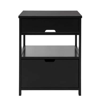 Comodini Camera da letto Moderni Con Stazione di Ricarica, Comodino Camera da Letto con 3 Cassetti, Grande Tavolino da Letto, Tavolo da Divano