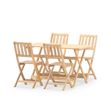 Mobilier Extérieur Blanc Compact Ensemble Bistro Jardin Jet-Line - Table 60cm 2 Chaises Pliantes - Blanc - Acier Résistant Intempéries Meubles Bistro Mobilier Extérieur Blanc Compact Ensemble Bistro Jardin Jet-Line - Table 60cm 2 Chaises Pliantes - Blanc - Acier Résistant Intempéries Meubles Bistro