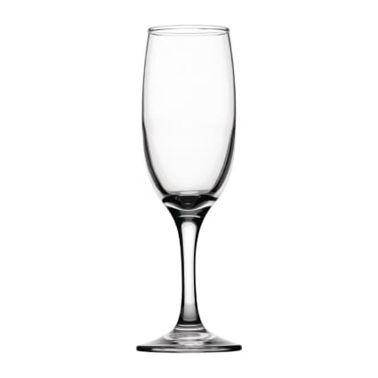 Lot de 6 flûtes à Champagne en verre Heidsieck Monopole Reims Années