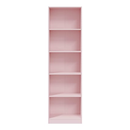 Regal rosa 180x52x25cm Alix