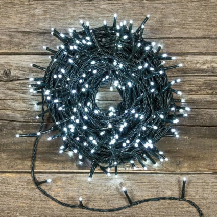 Meision Catena luminosa a forma di nuvola per camera dei bambini, a batteria, per interni, con timer e telecomando, 3 metri, 8 modalità, 20 LED, decorativa, per camera da letto, matrimonio, Natale