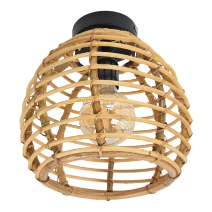 Deckenlampe aus Bambus, 24x24x24 cm, Braun | Maisons du Monde