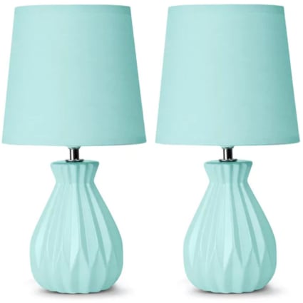 2er Set Tischlampen, Mint SOTER