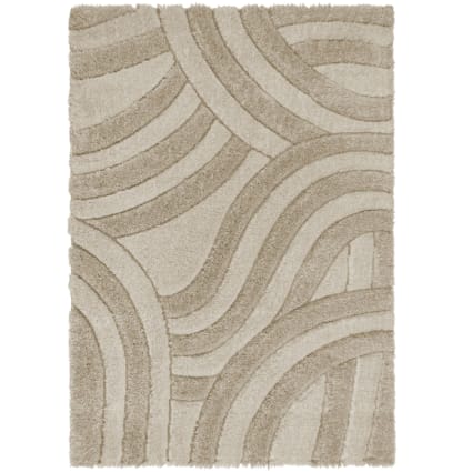 Tapis De Salon Housse De Rêve 160x230 Cm - Face Beige, Polyester, Antidérapant (neuf)