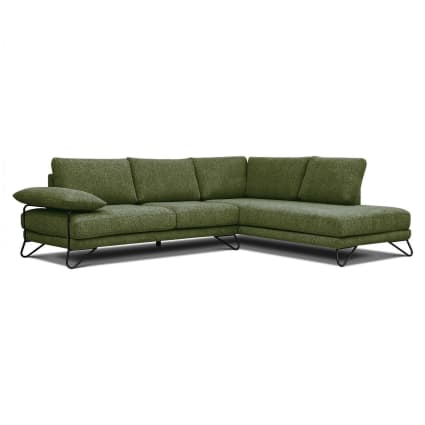 Ecksofa 5-Sitzer, grün Lori | Maisons du Monde