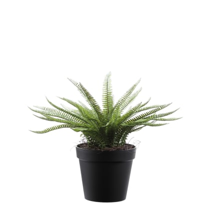 Lot 4 Fougères Artificielles Boston Extérieur – Plantes Faux Suspendues 42 Cm, UV Résistantes, Décoration Jardin Balcon Maison Intérieur Extérieur