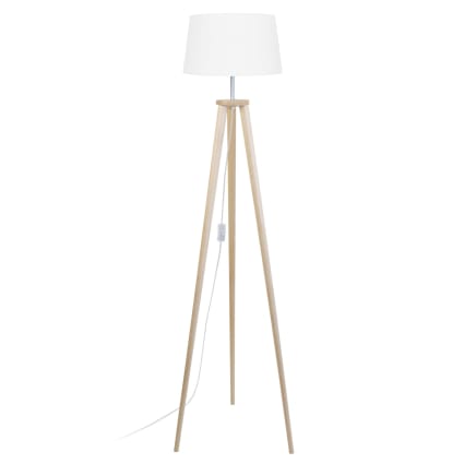 Lampadaire sans fil STANDY BAMBOU Beige Bambou H150cm - Maison