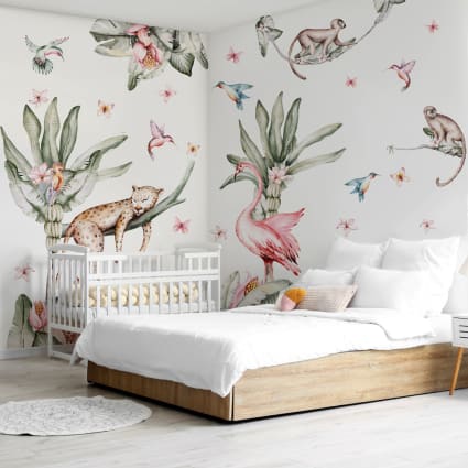 Adesivi Murali Con Fiori Piccoli – Set 6 Pezzi Per Pareti, Decorazione Per Cucina, Soggiorno, Camera Letto E Bagno, Facili Da Applicare E Rimuovere