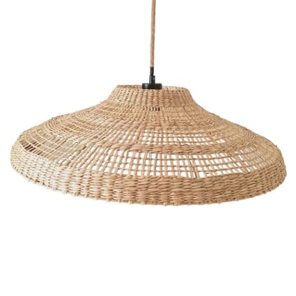 Paralume in bambù Vintage Plants Pattern Light Cover per