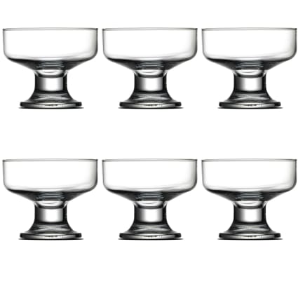 Lot De 6 Coupes à Glace En Inox – Argenté – Occasion – Bols Design