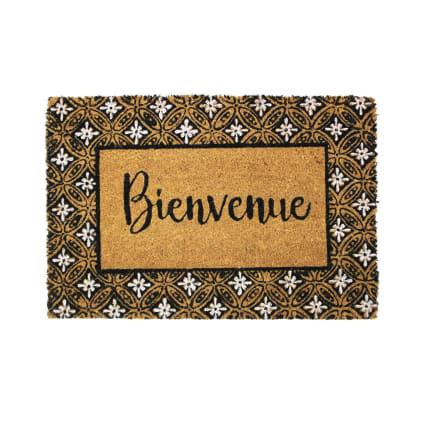 Douceur D‘Intérieur Fußmatte „Coco Bienvenue“ – 40 X 60 Cm, Vinyl, Farbenfroh & Robust