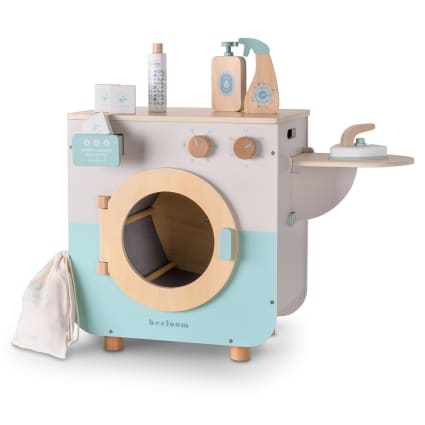 Lavatrice per bambini in legno naturale multicolore Maisons du Monde