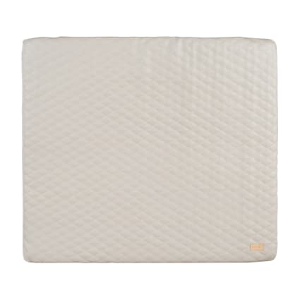 Materassino fasciatoio impermeabile 85x75 in pelle vegana grigia STONE | Maisons du Monde