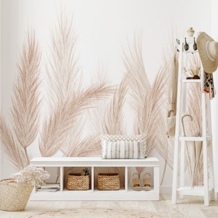 Carta da parati panoramica Pampa strisce 240 x 270 cm