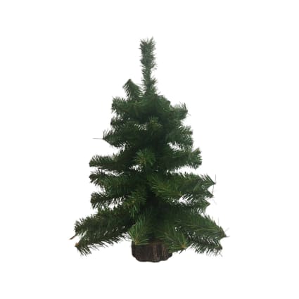 Grüner Plastik-Weihnachtsbaum, 60 cm hoch Vizzini