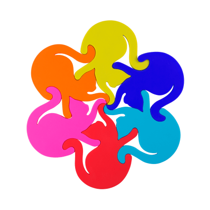 3dRose Sottobicchieri Morbidi Multicolore - Set Da 8 Con Frase Divertente Per Insegnanti - 2