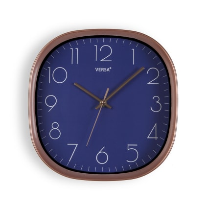 Horloge Murale Rétro Jones Clocks Orange – 25 Cm Design Cool Vintage, Cuisine Salon Bureau