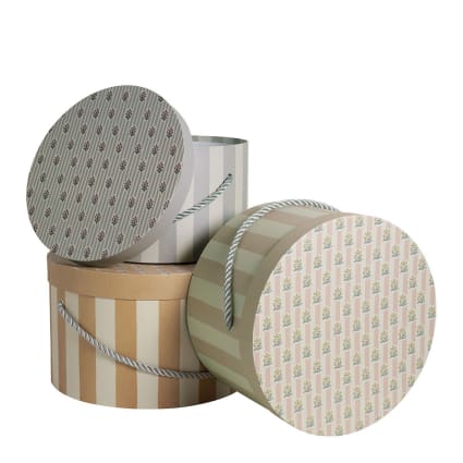 Lot De 2 Boîtes De Rangement Beige 32×42×17,5 Cm – Carton Solide, Poignées, Design Italien – Pour Armoire, Maison, Changement De Saison