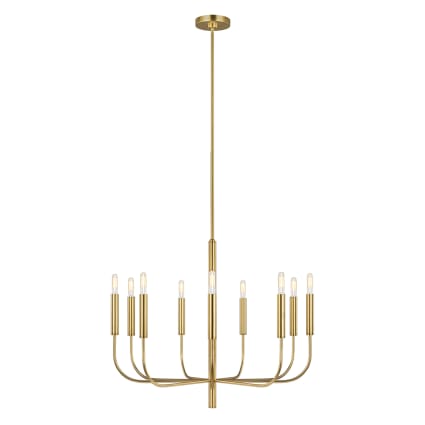 Lustre en métal laiton bruni Brianna | Maisons du Monde