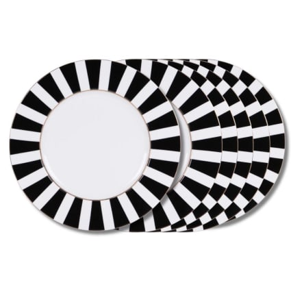 Lot De 6 Assiettes Plates De 27,9 Cm – Passe Au Micro-ondes