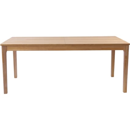 Table à manger extensible effet bois 8/10 personnes