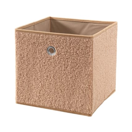 Box And Beyond Set 6 Contenitori Portaoggetti In Tessuto Non Tessuto – Pieghevoli E Trasportabili – Grigio Nuvola (27x27x27 Cm)