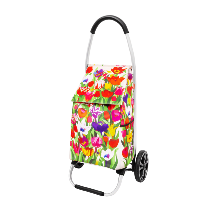 Trolley per la spesa multicolore poliestere x 22 x 53 cm Trolly