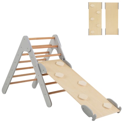 Ensemble Escalade Pliables Montessori 7 En 1 DREAMADE - Tour, Rampe Et Table Pour Enfants
