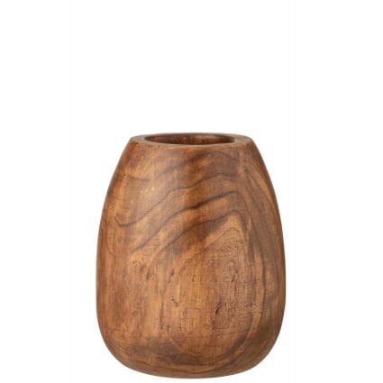 Vaso da esterno cubo Deroma Millenium R 39 cm marrone acquista da OBI