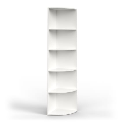 Étagère d’angle blanche 40x180 cm | Maisons du Monde