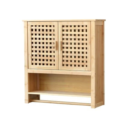 Hngeschrank aus Bambus 66 x 62 x 20 cm, in Naturfarbe Borlnge | Maisons  du Monde