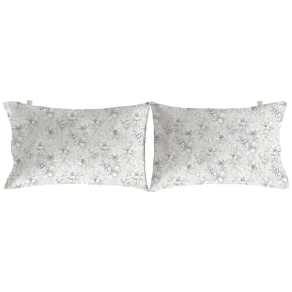 Taies D’oreiller En Bambou 50x75 – Lot De 2 Gris Foncé – Neuves, Qualité Drap