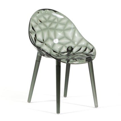 Sedia Titì in policarbonato - Set da 2 Made in Italy Colori Scab Policarbonato Trasparente 100