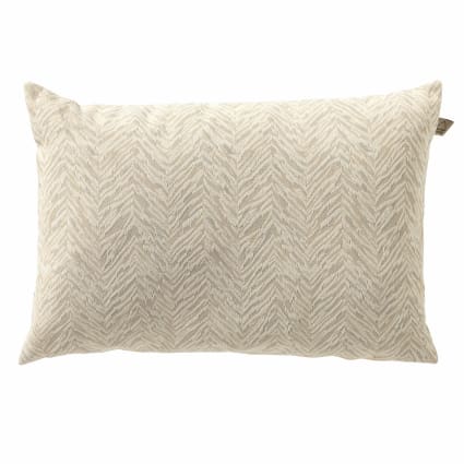 Housse De Coussin D ext rieur Blanche 40x60 Cm Maisons Du Monde