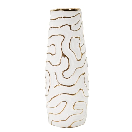 Adala - Vaso di design Ådala in ceramica opaca bianca | Storefactory Scandinavia