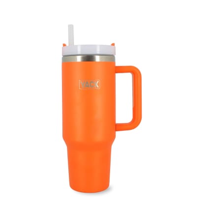 FACKELMANN Gobelet Isotherme XXL - 1,2 L - Gobelet Beige En Acier